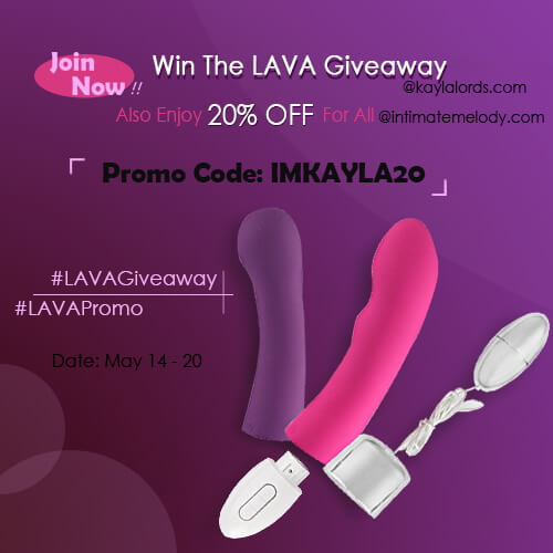 Masturbation Month giveaway from Intimate Melody - the Lava 3 in 1