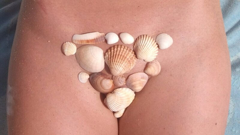 Masturbation Monday week 253 prompt is seashells over a pelvis and vulva